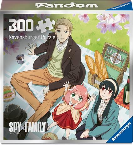 Puzzle 300 pezzi, Spy x Family, Fandom Collection, per adulti e bambini 8+