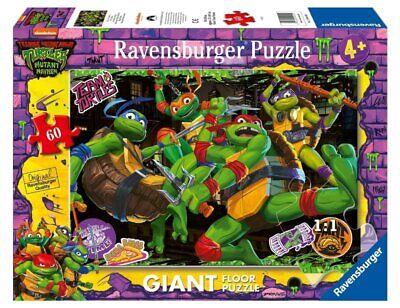 Ravensburger - Puzzle Teenage Mutant Ninja Turtles: Mutant Mayhem, Collezione 60 Giant Pavimento