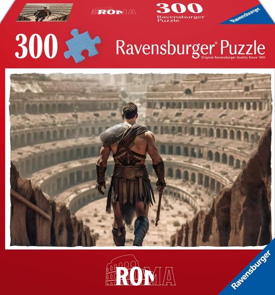 Puzzle 2D adulto 300 pezzi  Puzzle Moments - L'entrata del gladiatore
