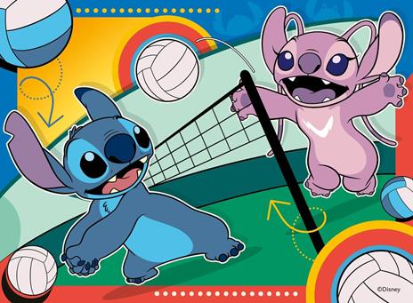 Ravensburger - Puzzle Disney Stitch, Puzzle 4 in a box, 12-16-20-24 pezzi, Puzzle Bambini 3 Anni, 70x50cm - 3