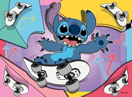 Ravensburger - Puzzle Disney Stitch, Puzzle 4 in a box, 12-16-20-24 pezzi, Puzzle Bambini 3 Anni, 70x50cm - 4