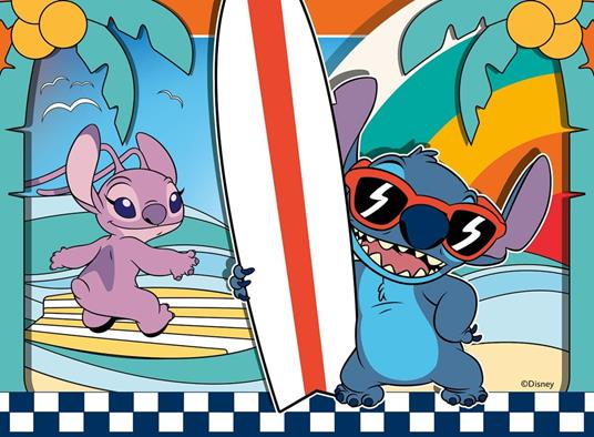 Ravensburger - Puzzle Disney Stitch, Puzzle 4 in a box, 12-16-20-24 pezzi, Puzzle Bambini 3 Anni, 70x50cm - 5