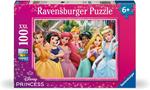 Ravensburger - Puzzle Disney Princess, Puzzle 100 pezzi XXL, Puzzle Bambini 6 Anni, 49x36cm