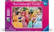 Ravensburger - Puzzle Disney Princess, Puzzle 100 pezzi XXL, Puzzle Bambini 6 Anni, 49x36cm