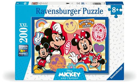 Mickey and Minnie - Puzzle 200 pezzi XXL (12004136)