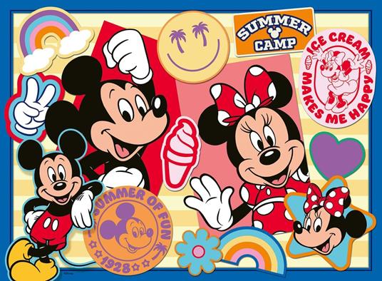 Mickey and Minnie - Puzzle 200 pezzi XXL (12004136) - 2