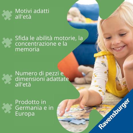 Ravensburger - Puzzle Minecraft, Puzzle 100 pezzi XXL, Puzzle Bambini 6 Anni, 49x36cm - 4