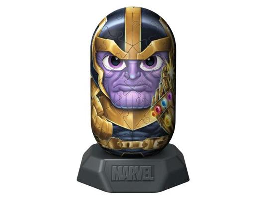 Marvel Hylkies 3d Puzzle Thanos (55 Pezzi) Ravensburger