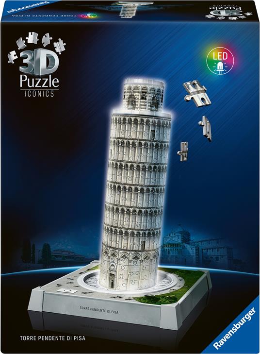 Puzzle 3D Iconics Torre de Pisa