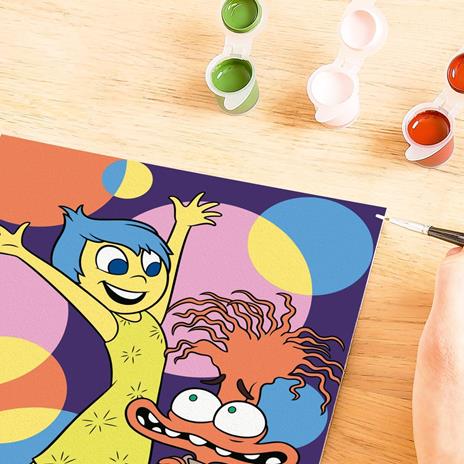 Ravensburger - CreArt Serie E: Inside Out, Dipingere con i Numeri, Kit Pittura Bambini, Cornice Inclusa, Gioco Educativo - 3