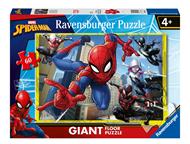 Ravensburger - Puzzle Spiderman, Collezione 60 Giant Pavimento, 60 Pezzi, Età Raccomandata 4+ Anni