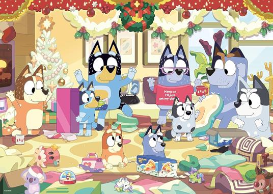 Puzzle 24 giant pavimento Natale con Bluey - 2