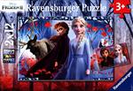 Ravensburger - Puzzle Frozen 2, Collezione 2x12, 2 Puzzle da 12 Pezzi, Età Raccomandata 3+ Anni