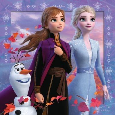 Ravensburger - Puzzle Frozen 2, Collezione 3x49, 3 Puzzle da 49 Pezzi, Età Raccomandata 5+ Anni - 4