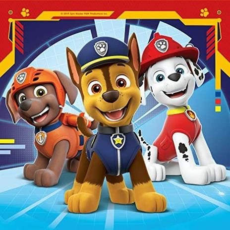 Ravensburger - Puzzle Paw Patrol, Collezione 3x49, 3 Puzzle da 49 Pezzi, Età Raccomandata 5+ Anni - 3