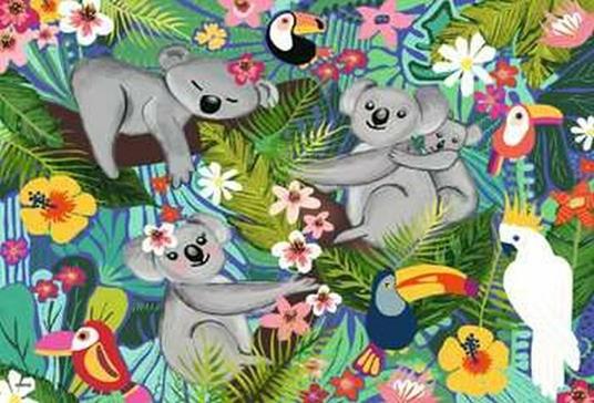 Ravensburger - Puzzle Koala e bradipi, Collezione 2x24, 2 Puzzle da 24 Pezzi, Età Raccomandata 4+ Anni - 2
