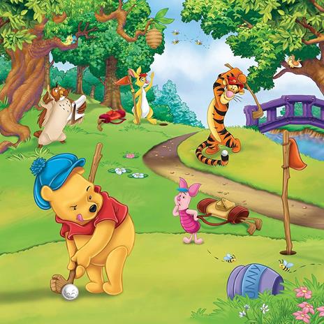 Ravensburger - Puzzle Winnie the Pooh, Collezione 3x49, 3 Puzzle da 49 Pezzi, Età Raccomandata 5+ Anni - 5