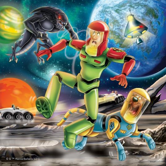 Ravensburger - Puzzle Scooby Doo, Collezione 3x49, 3 Puzzle da 49 Pezzi, Età Raccomandata 5+ Anni - 3