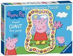 Ravensburger - Puzzle Peppa Pig shaped, Collezione 24 Giant Pavimento, 24 Pezzi, Età Raccomandata 3+ Anni