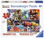 Ravensburger - Puzzle Disney Pixar Friends, Collezione 60 Giant Pavimento, 60 Pezzi, Età Raccomandata 4+ Anni