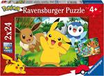 Ravensburger - Puzzle Pokémon, Collezione 2x24, 2 Puzzle da 24 Pezzi, Età Raccomandata 4+ Anni