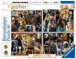 Ravensburger - Puzzle Harry Potter, Collezione Bumper Pack 4X100, 4 Puzzle da 100 Pezzi, Età Raccomandata 5+ Anni