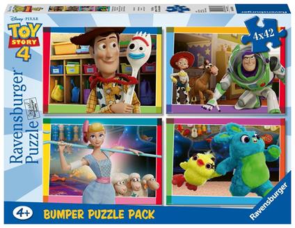 Toy story 4 Ravensburger Puzzle 4x42 Bumper Pack