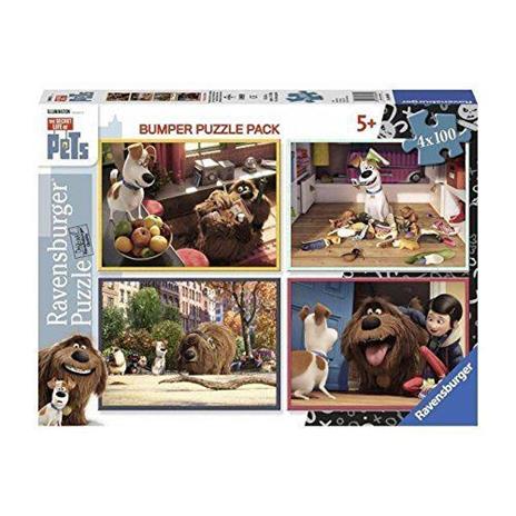 Pets Puzzle 4x100 pezzi Ravensburger (06860)