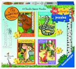 Ravensburger - Puzzle Gruffalo, Collezione My First Puzzles, 2-3-4-5 Pezzi, Età Raccomandata 18+ Mesi