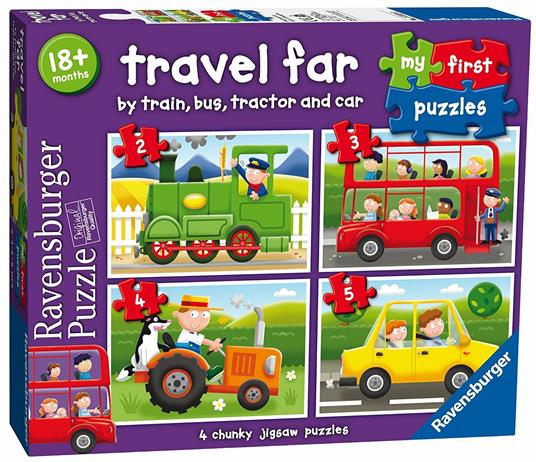 I mezzi di trasporto My first puzzle Ravensburger (07303)