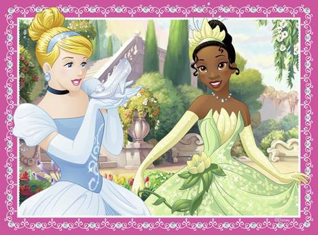 Ravensburger - Puzzle Princesse Disney, Collezione 4 in a Box, 4 puzzle da 12-16-20-24 Pezzi, Età Raccomandata 3+ Anni - 3