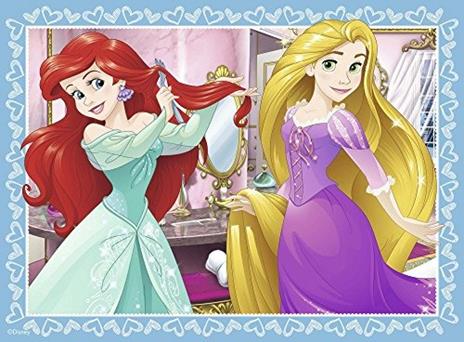 Ravensburger - Puzzle Princesse Disney, Collezione 4 in a Box, 4 puzzle da 12-16-20-24 Pezzi, Età Raccomandata 3+ Anni - 6