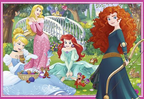 Ravensburger - Puzzle Disney Princess, Collezione 2x12, 2 Puzzle da 12 Pezzi, Età Raccomandata 3+ Anni - 4