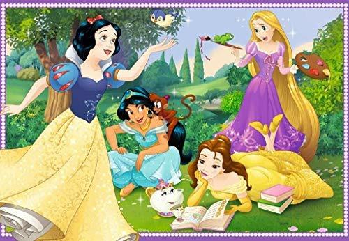 Ravensburger - Puzzle Disney Princess, Collezione 2x12, 2 Puzzle da 12 Pezzi, Età Raccomandata 3+ Anni - 6