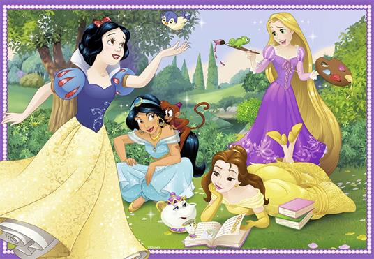 Ravensburger - Puzzle Disney Princess, Collezione 2x12, 2 Puzzle da 12 Pezzi, Età Raccomandata 3+ Anni - 6
