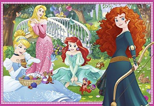 Ravensburger - Puzzle Disney Princess, Collezione 2x12, 2 Puzzle da 12 Pezzi, Età Raccomandata 3+ Anni - 10