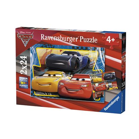Cars 3 B Puzzle 2x24 pezzi Ravensburger (07810) - 2