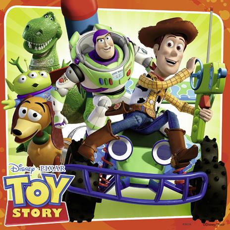 Toy Story History Puzzle 3x49 pezzi Ravensburger (08038) - 2