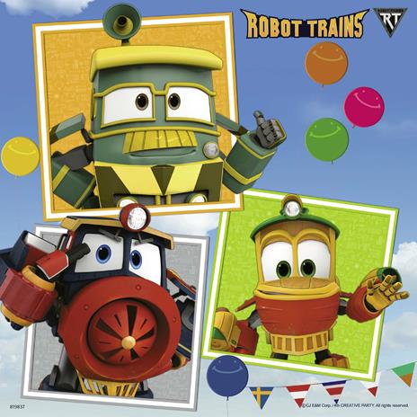 Robot Trains Puzzle 3x49 pezzi Ravensburger (08047) - 4