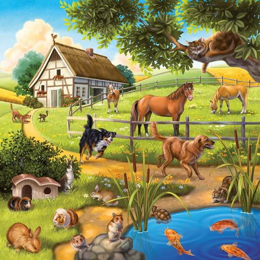 Puzzle 3x49 Animali - 3