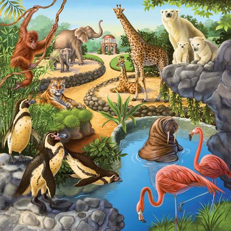 Puzzle 3x49 Animali - 5