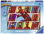 Ravensburger - Puzzle Spiderman, Collezione 125 Giant Pavimento, 125 Pezzi, Età Raccomandata 6+ Anni