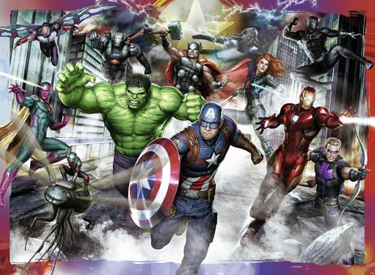 Ravensburger - Puzzle Avengers, 100 Pezzi XXL, Età Raccomandata 6+ Anni - 3
