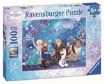 Ravensburger - Puzzle Frozen C, 100 Pezzi XXL, Età Raccomandata 6+ Anni
