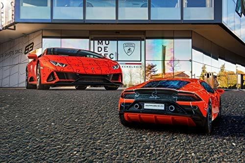 Ravensburger - 3D Puzzle Lamborghini Huracán Evo Rossa, 108 Pezzi, 8+ Anni - 4