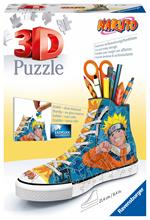 Ravensburger - 3D Puzzle Portapenne Sneaker Naruto, 108 Pezzi, 8+ Anni