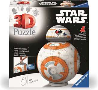 Giocattolo Puzzle 3D, BB8 Star Wars Ravensburger