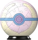 Ravensburger - 3D Puzzle Pokémon Heal Ball rosa, 54 Pezzi, 6+ Anni