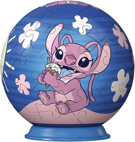 Ravensburger 3D 11597-Palla puzzle Disney Angel, per grandi e piccoli fan di Stitch a partire dai 6 anni, 11598 - 2