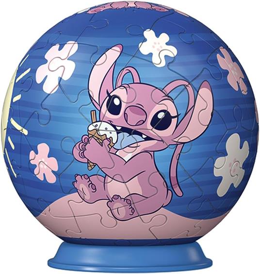 Ravensburger 3D 11597-Palla puzzle Disney Angel, per grandi e piccoli fan di Stitch a partire dai 6 anni, 11598 - 2
